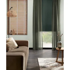 Kwantum Rolgordijnen*Fenstr Rolgordijn Noor Donker Groen Verduisterend Dr.Groen