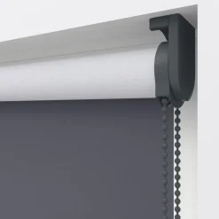 Kwantum Rolgordijnen*Fenstr Rolgordijn Noor Grijs Verduisterend Dr.Grijs