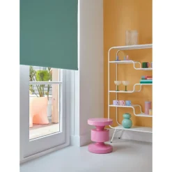 Kwantum Rolgordijnen*Fenstr Rolgordijn Noor Verduisterend LichtGroen