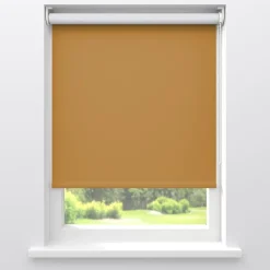 Kwantum Rolgordijnen*Fenstr Rolgordijn Noor Verduisterend Oker