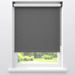 Kwantum Rolgordijnen*Fenstr Rolgordijn Nova Verduisterend Antraciet