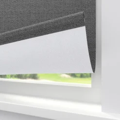 Kwantum Rolgordijnen*Fenstr Rolgordijn Nova Verduisterend Antraciet