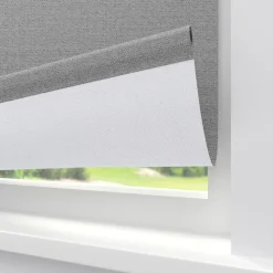 Kwantum Rolgordijnen*Fenstr Rolgordijn Nova Grijs Verduisterend LichtGrijs