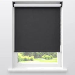 Kwantum Rolgordijnen*Fenstr Rolgordijn Sara Verduisterend Antraciet