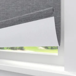 Kwantum Rolgordijnen*Fenstr Rolgordijn Sara Verduisterend Grijs