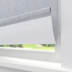 Kwantum Rolgordijnen*Fenstr Rolgordijn Sara Verduisterend LichtGrijs