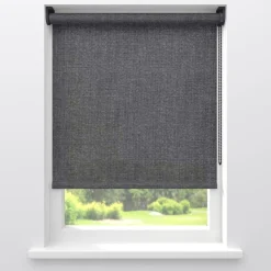 Kwantum Rolgordijnen*Fenstr Rolgordijn Screen Sep Donkergrijs Dr.Grijs