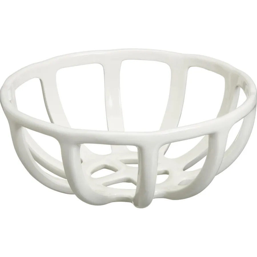 Kwantum Decoratie Schalen|Schalen*Fruitschaal Lisen Wit