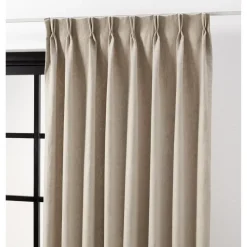 Kwantum Vouwgordijnen|Gordijnen*Gordijn Aaron Naturel