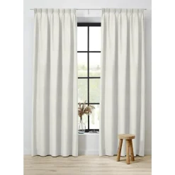 Kwantum Vouwgordijnen|Gordijnen*Gordijn Adam Naturel