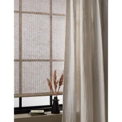 Kwantum Vouwgordijnen|Gordijnen*Gordijn Adam Naturel