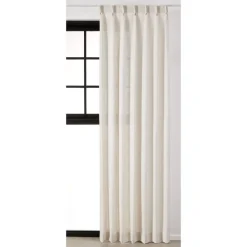 Kwantum Vouwgordijnen*Gordijn Amy Off-White Offwhite