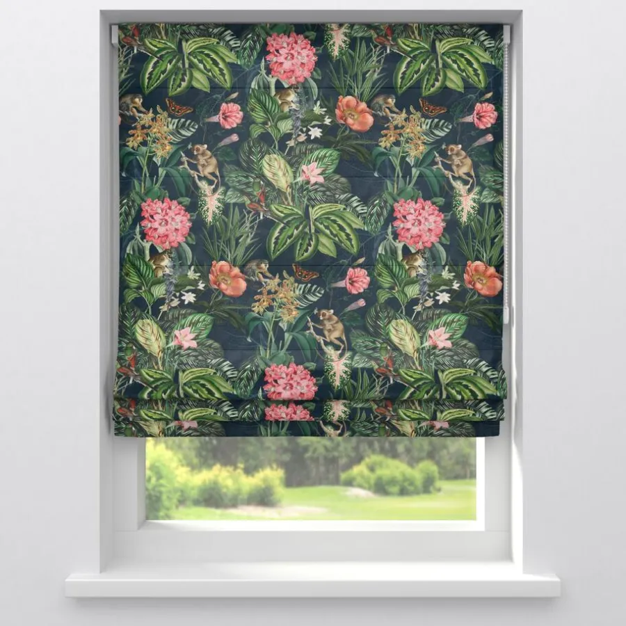 Kwantum Vouwgordijnen|Gordijnen*Gordijn Bowie Groen