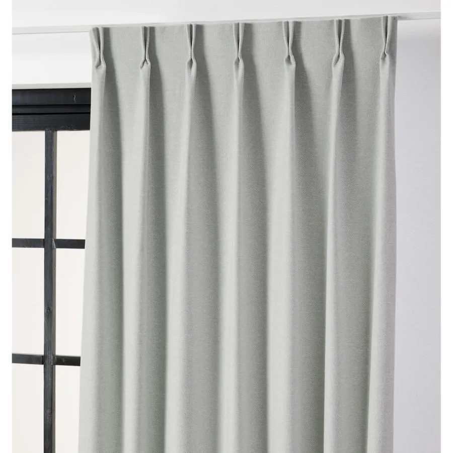 Kwantum Vouwgordijnen|Gordijnen*Gordijn David Grijs