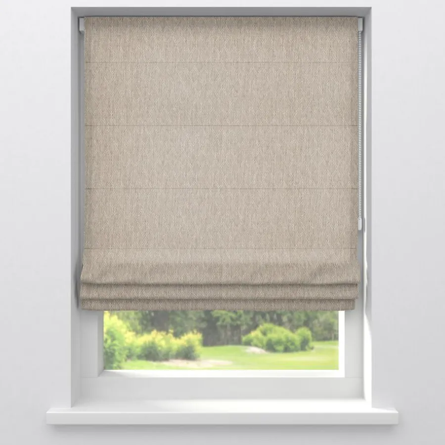 Kwantum Vouwgordijnen|Gordijnen*Gordijn Fedosja Naturel