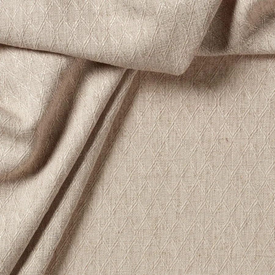 Kwantum Vouwgordijnen|Gordijnen*Gordijn Fedosja Naturel