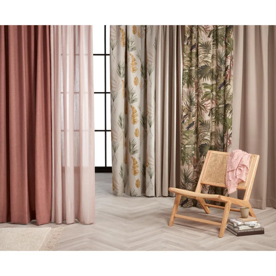 Kwantum Vouwgordijnen|Gordijnen*Gordijn Fedosja Naturel