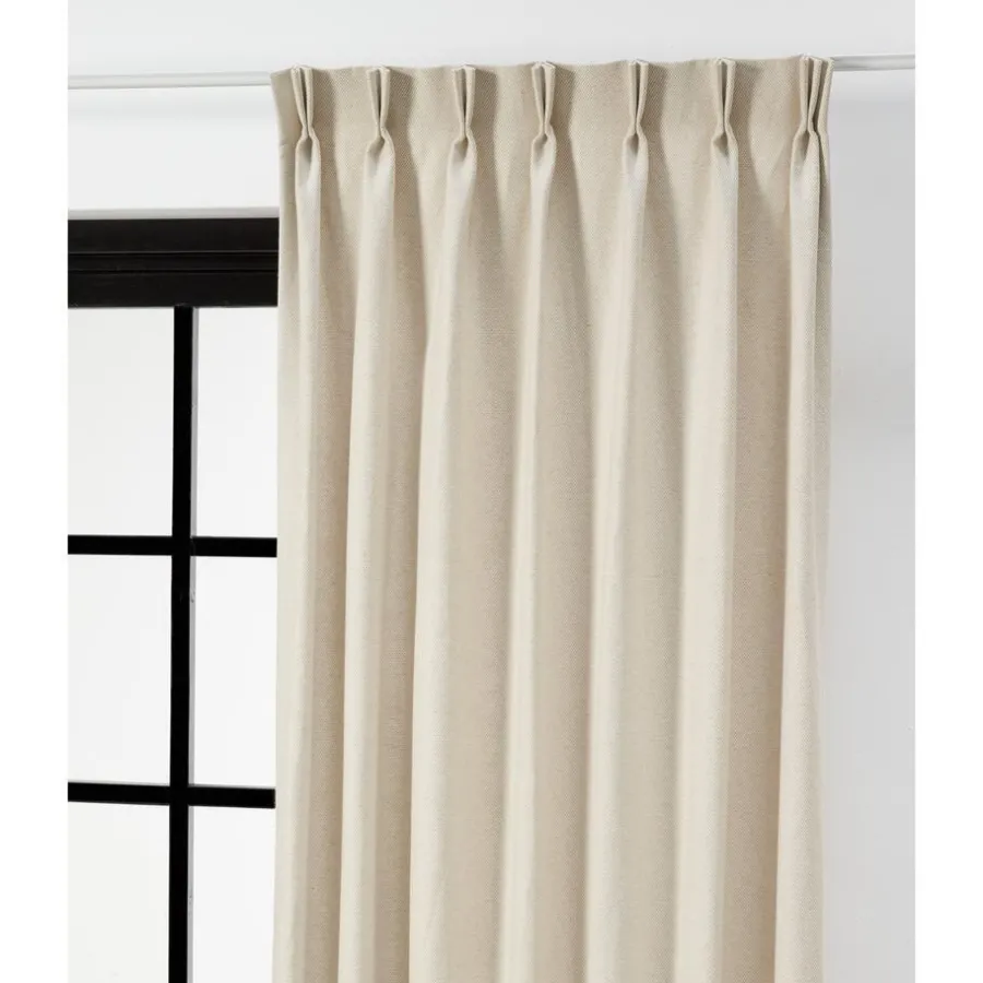 Kwantum Vouwgordijnen|Gordijnen*Gordijn Helena Naturel