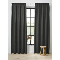 Kwantum Vouwgordijnen*Gordijn Judy Antraciet