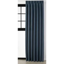 Kwantum Vouwgordijnen|Gordijnen*Gordijn Kaat Donkerblauw Dr.Blauw
