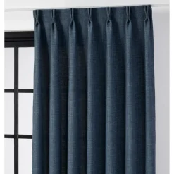 Kwantum Vouwgordijnen|Gordijnen*Gordijn Kaat Donkerblauw Dr.Blauw