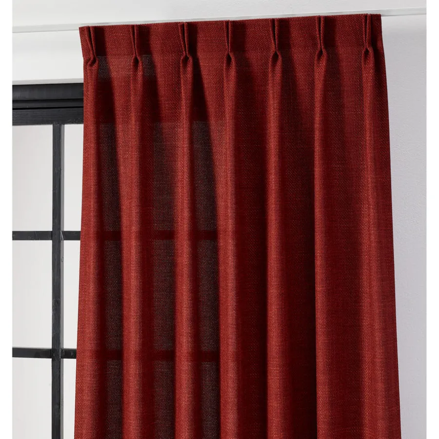 Kwantum Vouwgordijnen|Gordijnen*Gordijn Kai Rood