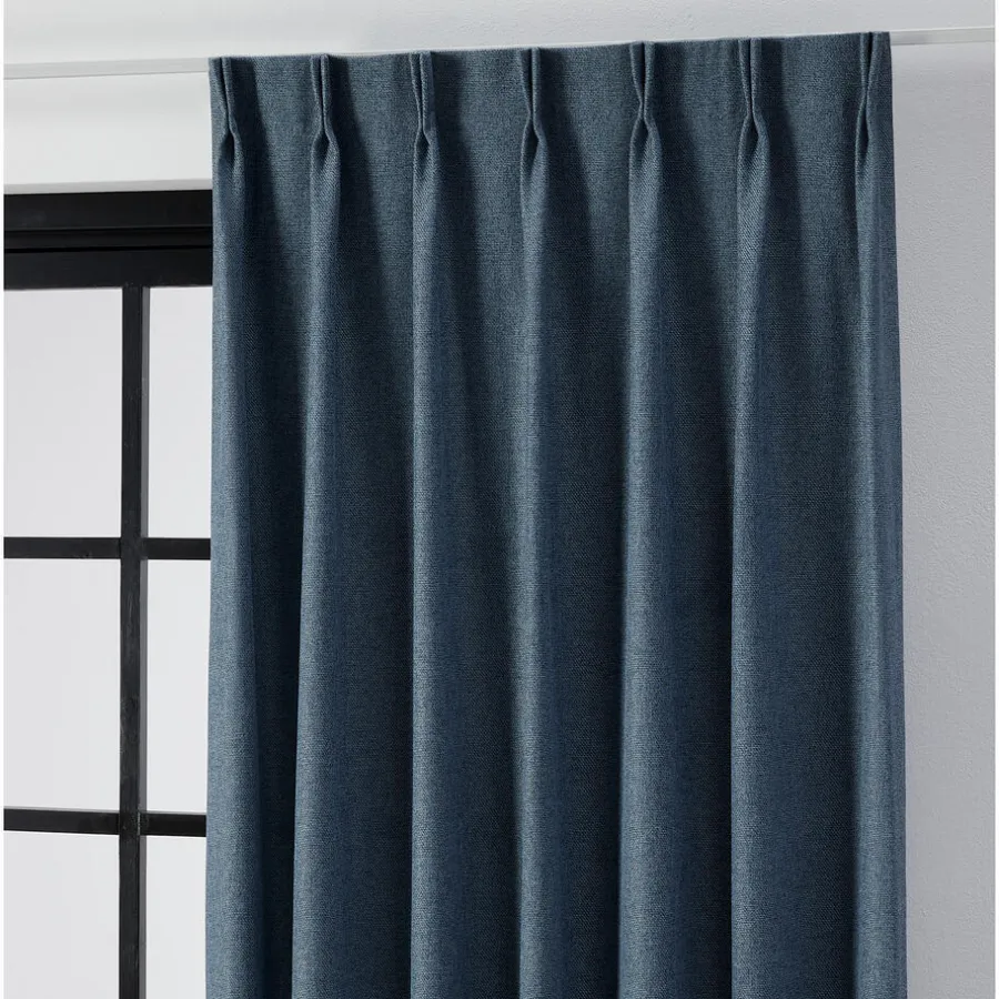 Kwantum Vouwgordijnen|Gordijnen*Gordijn Koen Blauw