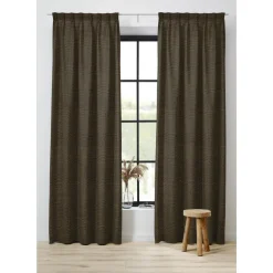 Kwantum Vouwgordijnen|Gordijnen*Gordijn Linda Zwart Goud