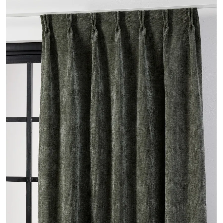 Kwantum Vouwgordijnen|Gordijnen*Gordijn Liz Groen