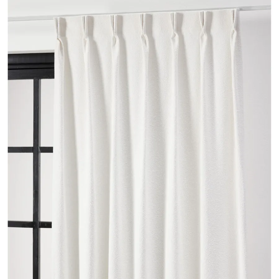 Kwantum Vouwgordijnen|Gordijnen*Gordijn Loes Wit