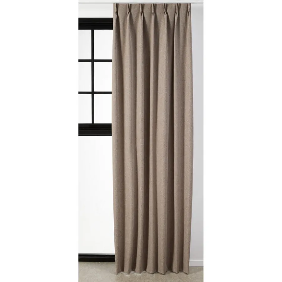 Kwantum Vouwgordijnen|Gordijnen*Gordijn Lois Bruin