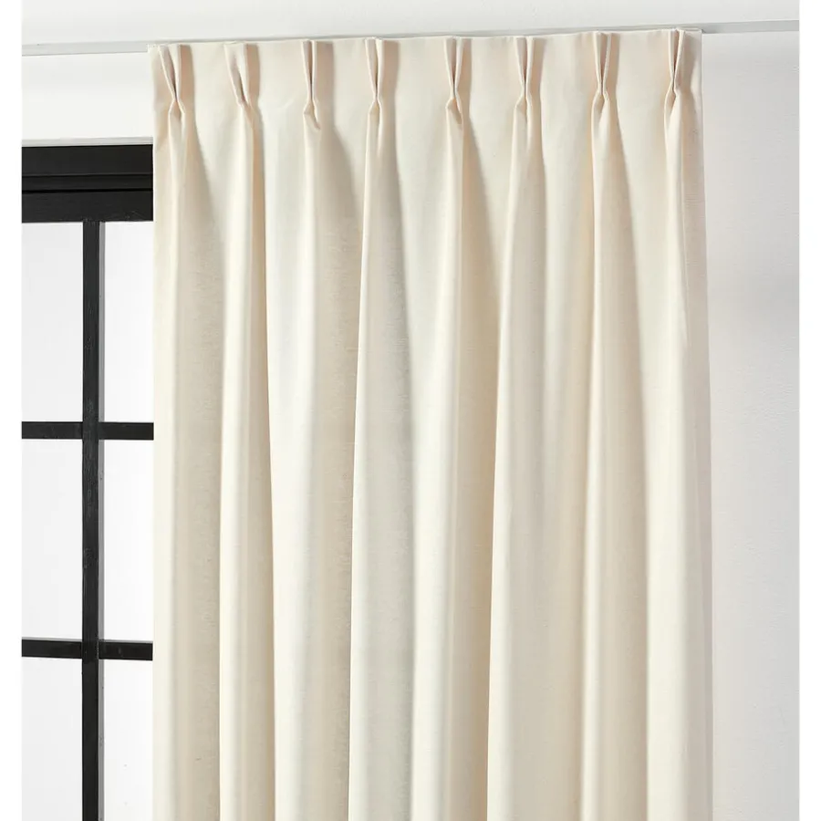 Kwantum Vouwgordijnen|Gordijnen*Gordijn Lona Naturel