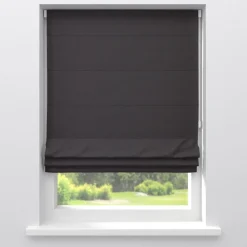 Kwantum Vouwgordijnen|Gordijnen*Gordijn Mila Antraciet