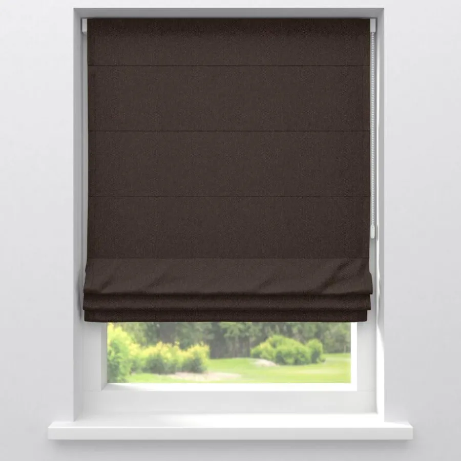 Kwantum Vouwgordijnen|Gordijnen*Gordijn Mila Bruin