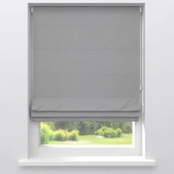 Kwantum Vouwgordijnen|Gordijnen*Gordijn Mila LichtGrijs