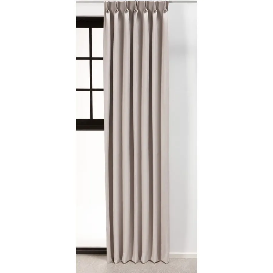 Kwantum Vouwgordijnen|Gordijnen*Gordijn Mila Off-White Offwhite
