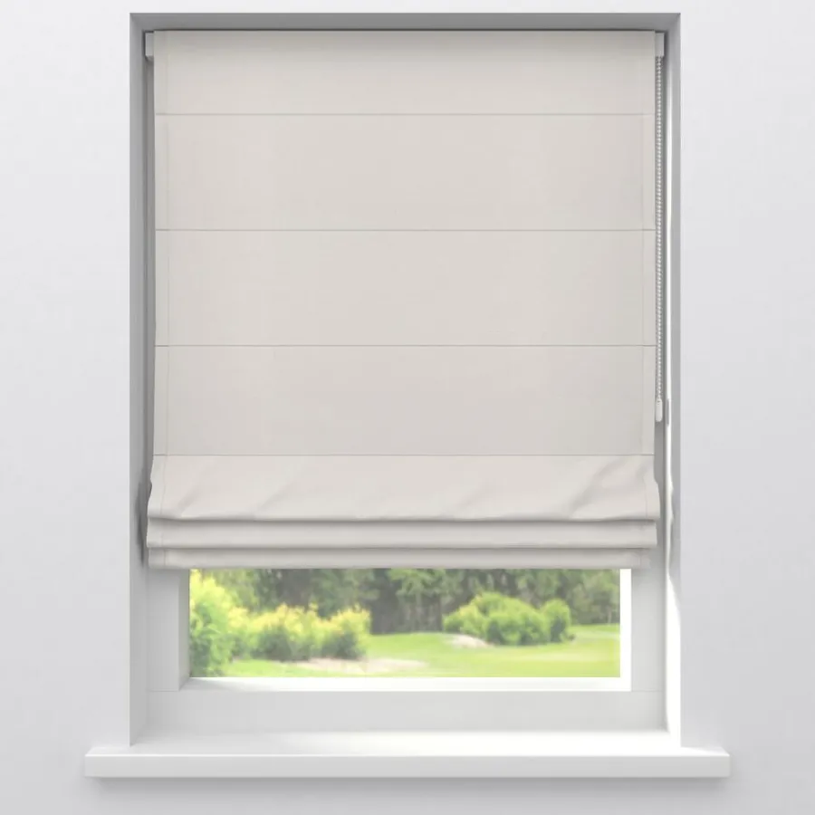 Kwantum Vouwgordijnen|Gordijnen*Gordijn Mila Off-White Offwhite