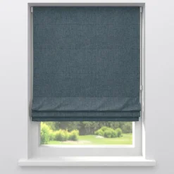 Kwantum Vouwgordijnen|Gordijnen*Gordijn Nina Blauw