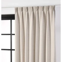 Kwantum Vouwgordijnen|Gordijnen*Gordijn Olivia Beige