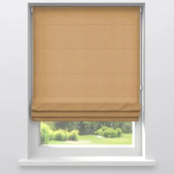 Kwantum Vouwgordijnen|Gordijnen*Gordijn Puck Geel