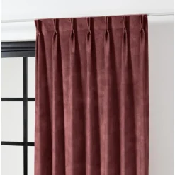 Kwantum Vouwgordijnen|Gordijnen*Gordijn Rosy Donkerroze Dr.Roze