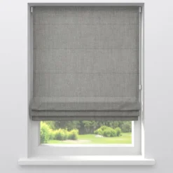 Kwantum Vouwgordijnen|Gordijnen*Gordijn Sandra Lichtgrijs