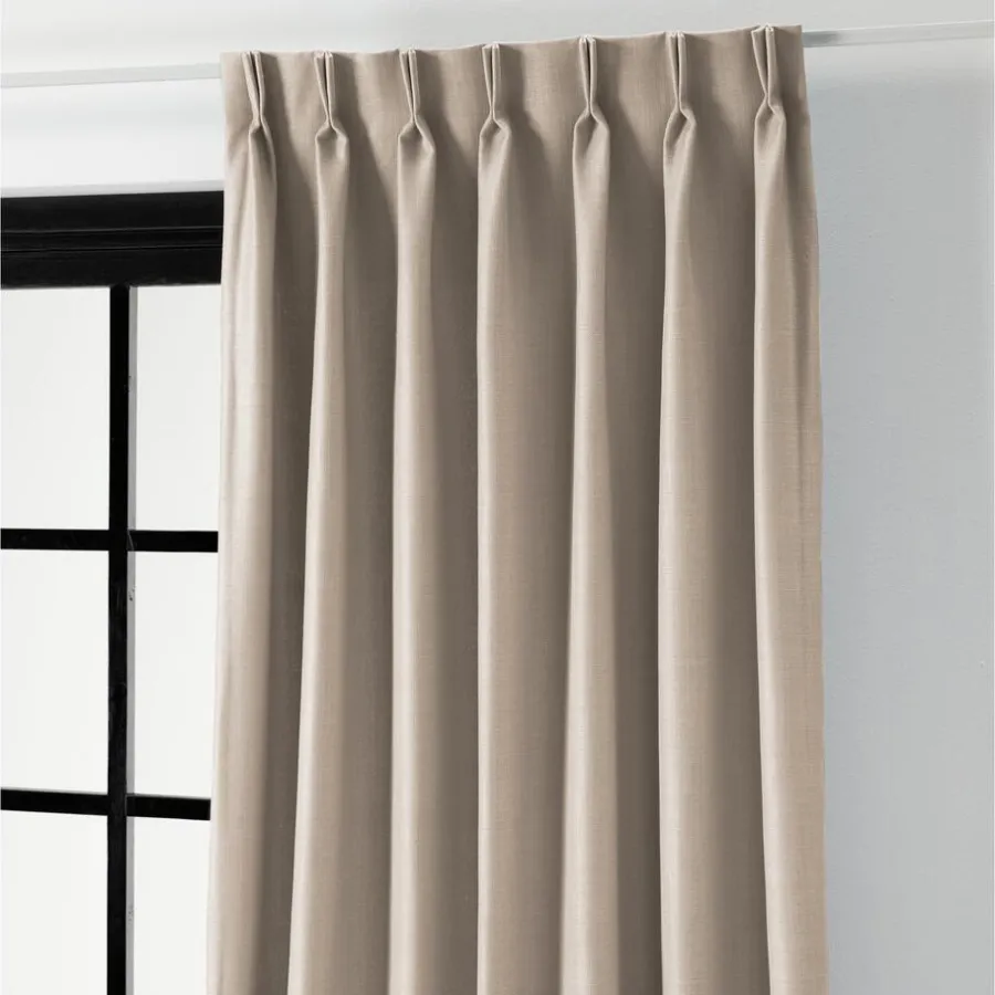 Kwantum Vouwgordijnen|Gordijnen*Gordijn Sebastiaan Zand