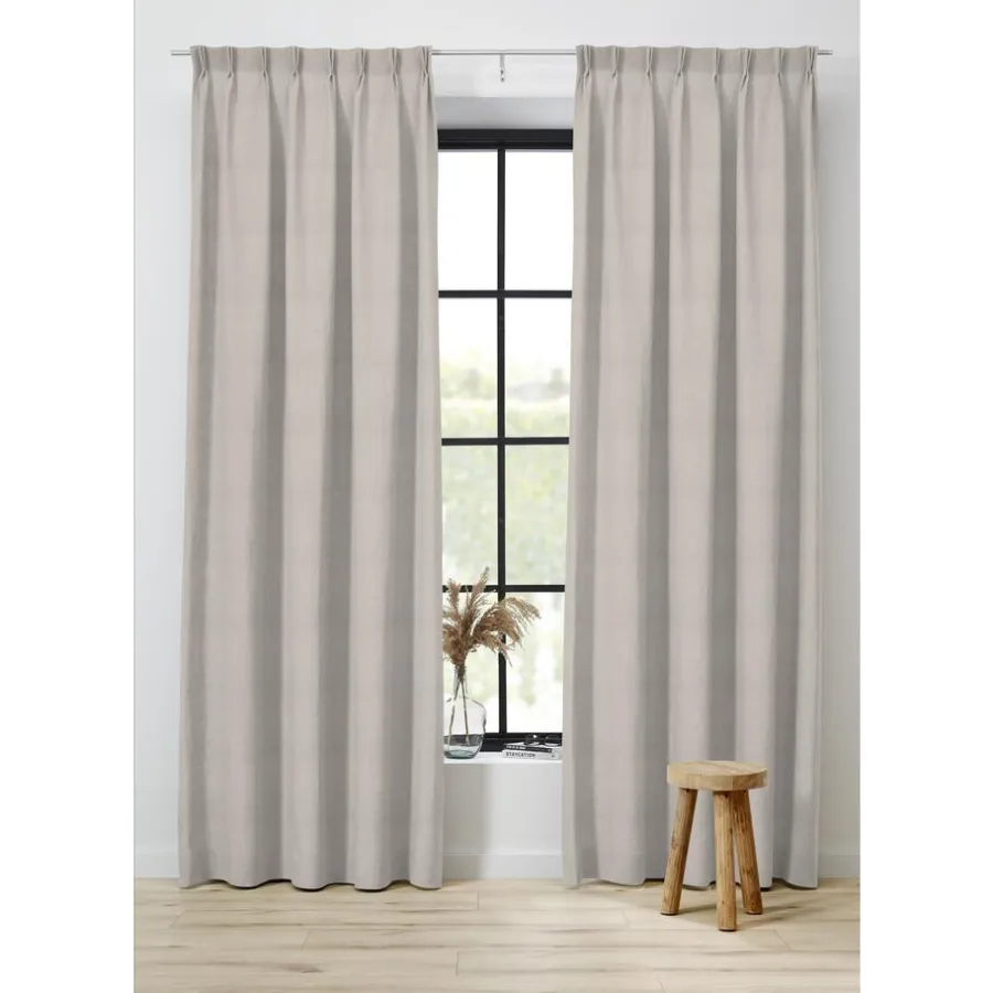 Kwantum Vouwgordijnen|Gordijnen*Gordijn Sebastiaan Zand