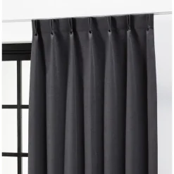 Kwantum Vouwgordijnen|Gordijnen*Gordijn Thijs Antraciet