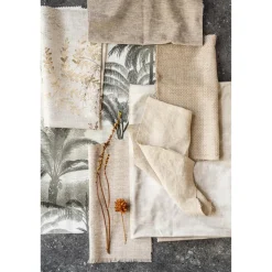 Kwantum Vouwgordijnen|Gordijnen*Gordijn Velours Juliet Bruin