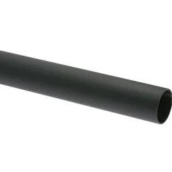 Kwantum Gordijnroedes*Gordijnroede 240 Cm Mat Zwart Staal - Ø28mm