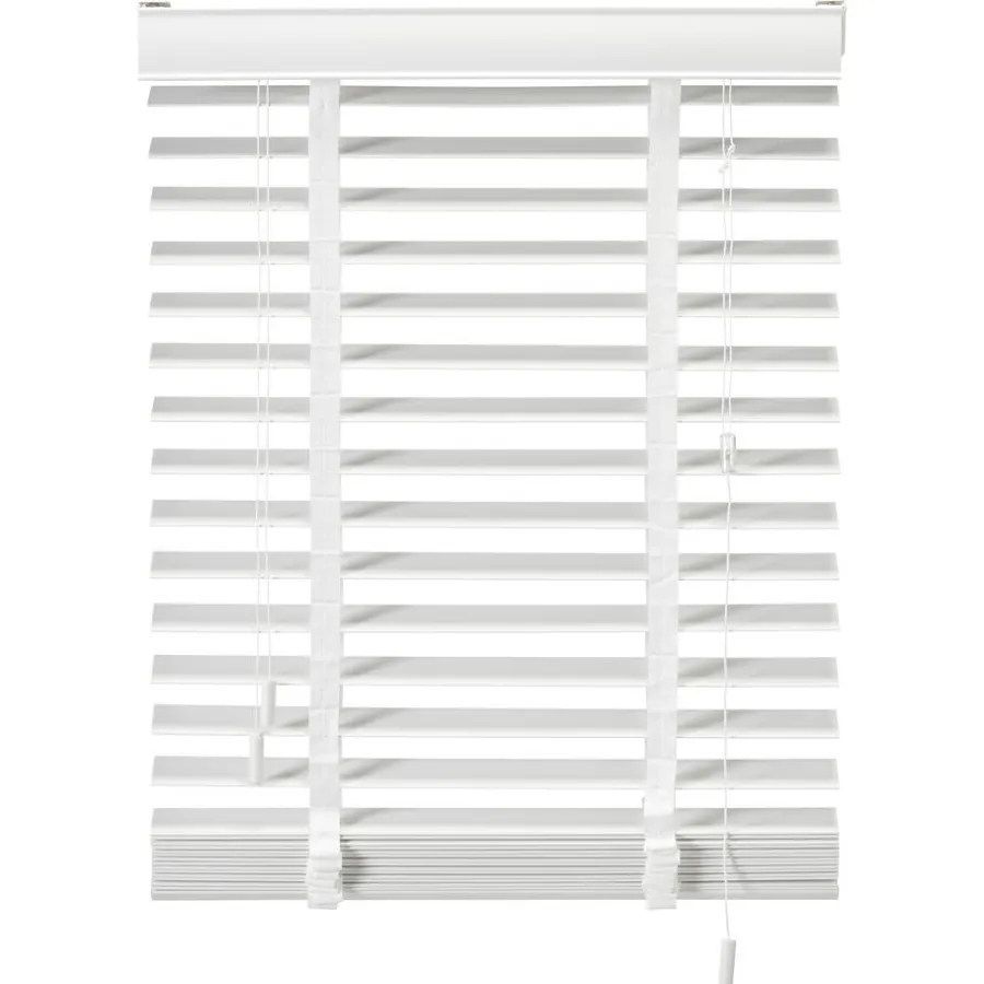 Kwantum Jaloezieën*Houtlook Jaloezie Ravi Wit 50mm 120x175 Cm 120X175CM