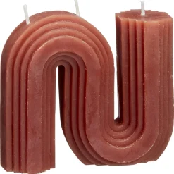 Kwantum Kaarsen & Theelichten|Kaarsen & Theelichten*Kaars Figure Bruin