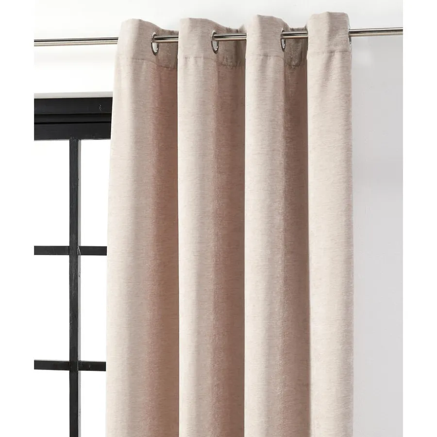 Kwantum Kant En Klaar Gordijnen|Gordijnen*Kant En Klaar Gordijn Anne Beige